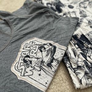 Star Wars Women’s Large Lounge Set Tank top and Pants